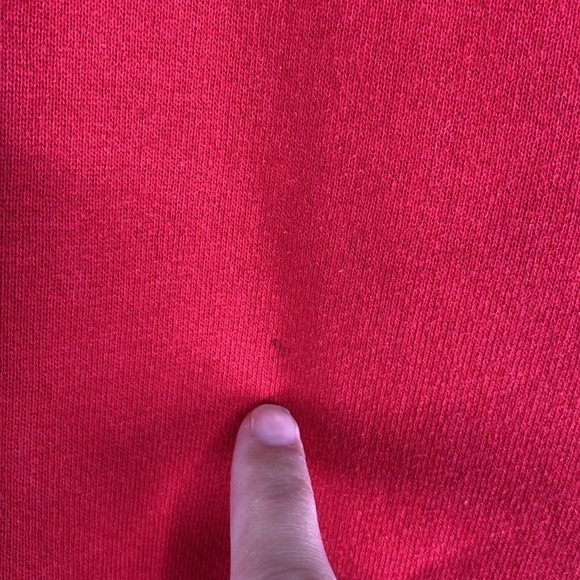 Vintage Walt Disney Mickey Inc Kids Mickey Red Crew Sweatshirt Size Large - Picture 11 of 11